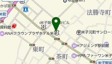 鳥取県中小企業労働相談所みなくる米子の地図画像