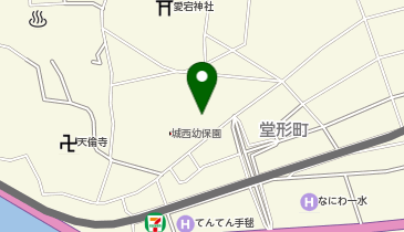 松江市 城西公民館の地図画像