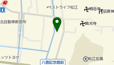 熊沢珠算会の地図画像