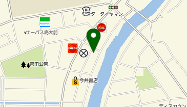 カフェブランの地図画像