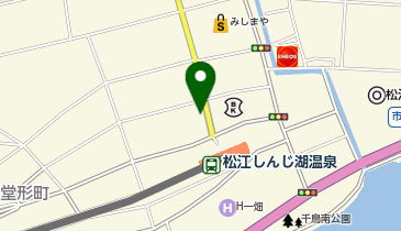 一畑電気鉄道株式会社不動産事業部の地図画像
