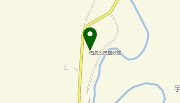 浜田市立 石見まちづくりセンター 宇津井分館の地図画像