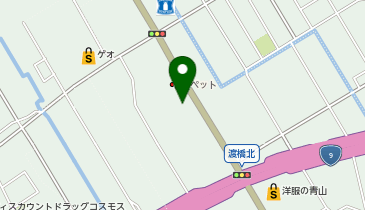 かめや釣具株式会社出雲店の地図画像