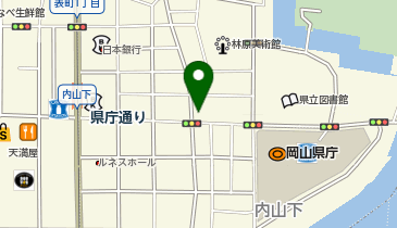 倉敷ぎょうざの地図画像