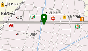 ダイヤクリーニング株式会社 新保北店の地図画像