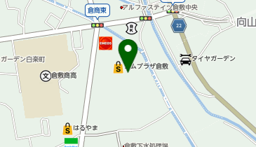 アミティーイングリッシュスクール 倉敷校の地図画像