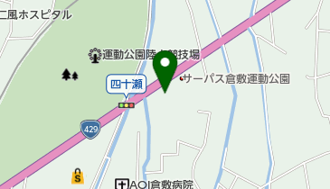フォード岡山倉敷店の地図画像