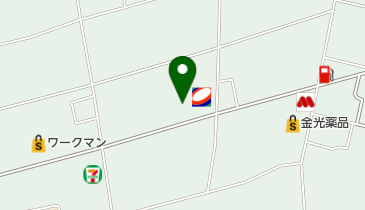 白十字 笹沖店の地図画像