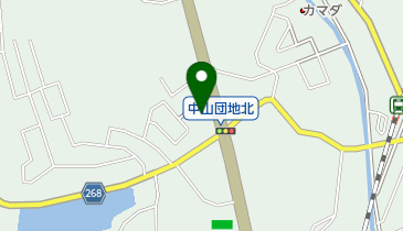 ヘアーサロンブリリアントの地図画像