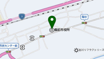 備前市社会福祉協議会の地図画像
