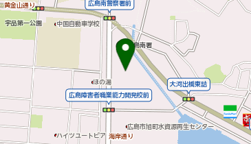 広島県庁 西部こども家庭センターの地図画像