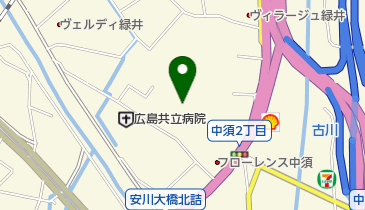 メディカルフィットネス共立の地図画像