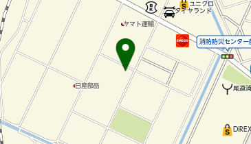 かんばら自動車の地図画像