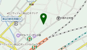 コープやまぐち ここと小郡店の地図画像