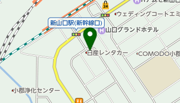 株式会社帝国データバンク山口支店の地図画像