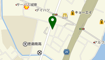 セルフドライグループ 新洗蔵 城東店の地図画像