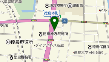 徳島弁護士会の地図画像