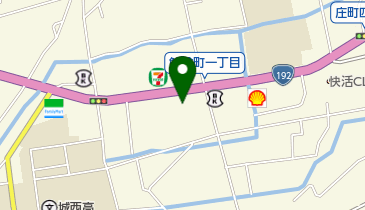 カーサービス加茂名の地図画像
