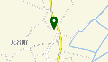 大谷舘の地図画像