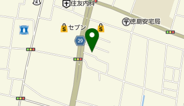 美容室タナカの地図画像