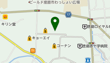 こんど小松島店の地図画像