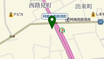 KAWANO阿南店の地図画像