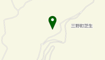 三好市役所 教育委員会 健康とふれあいの森の地図画像