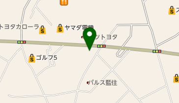 メガネの池田藍住南店の地図画像