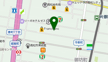 わははネットわはは・ひろば高松の地図画像