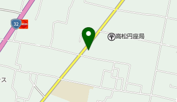 ももたろー美容室の地図画像