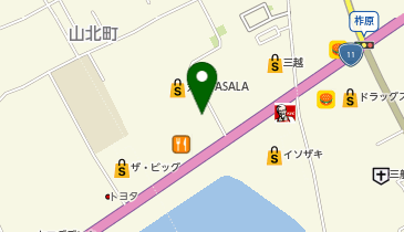 ビッグアメリカンショップ丸亀店ジーンズショップの地図画像