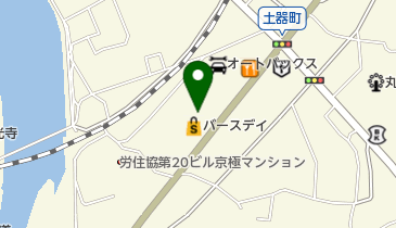 文具生活丸亀店の地図画像