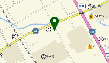 岐岳書道教室の地図画像