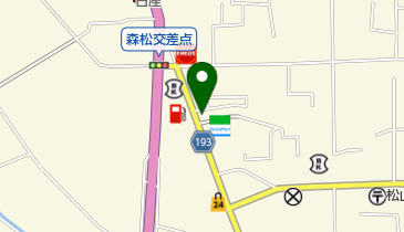 お持ち帰りの店ひろの地図画像