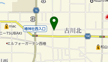 愛媛美エステらくらく 椿店の地図画像