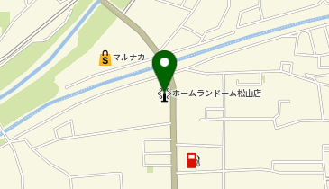 ホームランドーム松山店の地図画像
