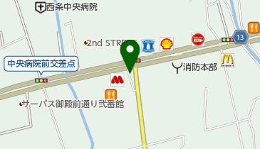 ボディーバランスの地図画像