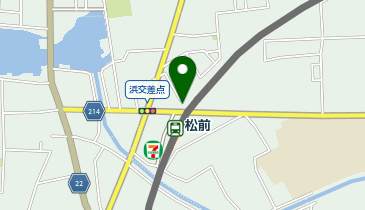 ピザ・ロイヤルハット松前店の地図画像
