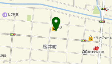 ミッキークリーニング フジ桜井店の地図画像