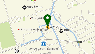 美容室グレースの地図画像