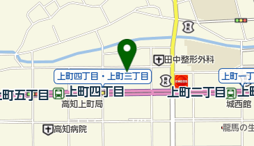 ヘアーサロン上町ハートミーの地図画像