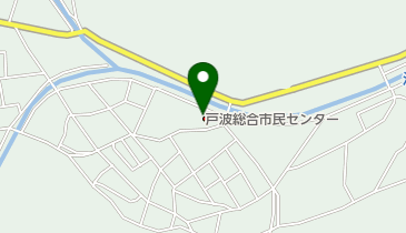 戸波市民館の地図画像