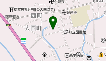 岡田クリーニング店の地図画像
