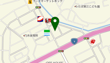 カラオケルーム335 上乃木店の地図画像