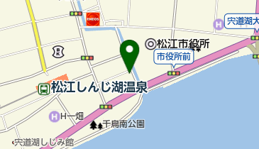 松江市薬剤師会の地図画像
