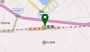 安来市観光協会の地図画像