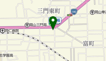 かわち動物病院の地図画像