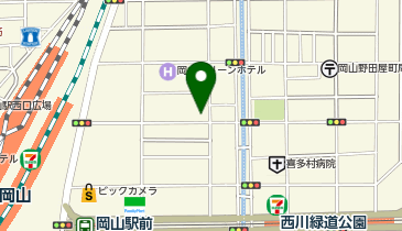 リエゾンプロジェクト岡山ヘッドオフィスの地図画像