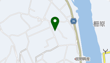 柵原キリスト教会の地図画像