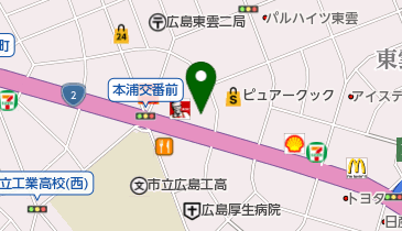 日本産商株式会社の地図画像